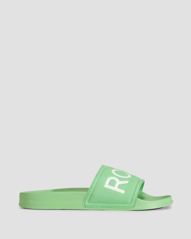 Ciabatte da spiaggia Roxy Slippy II verdi