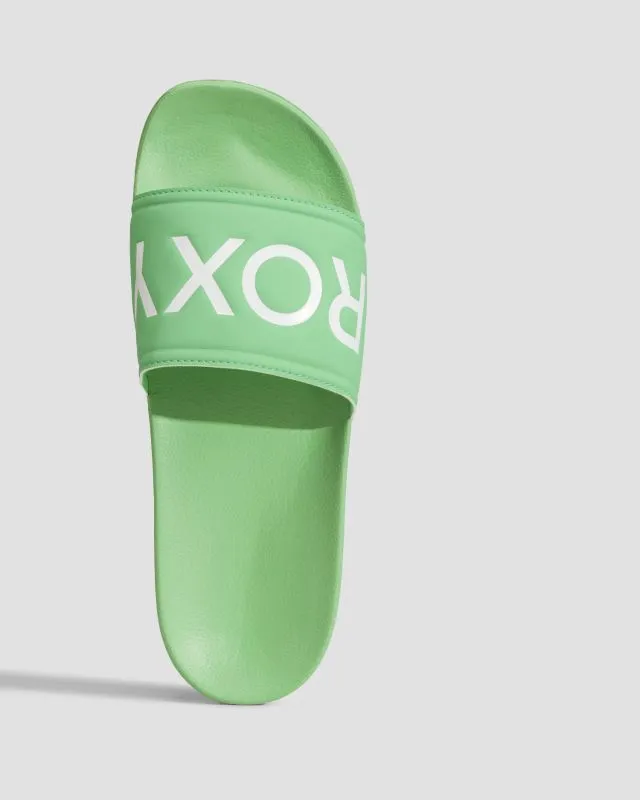 Ciabatte da spiaggia Roxy Slippy II verdi