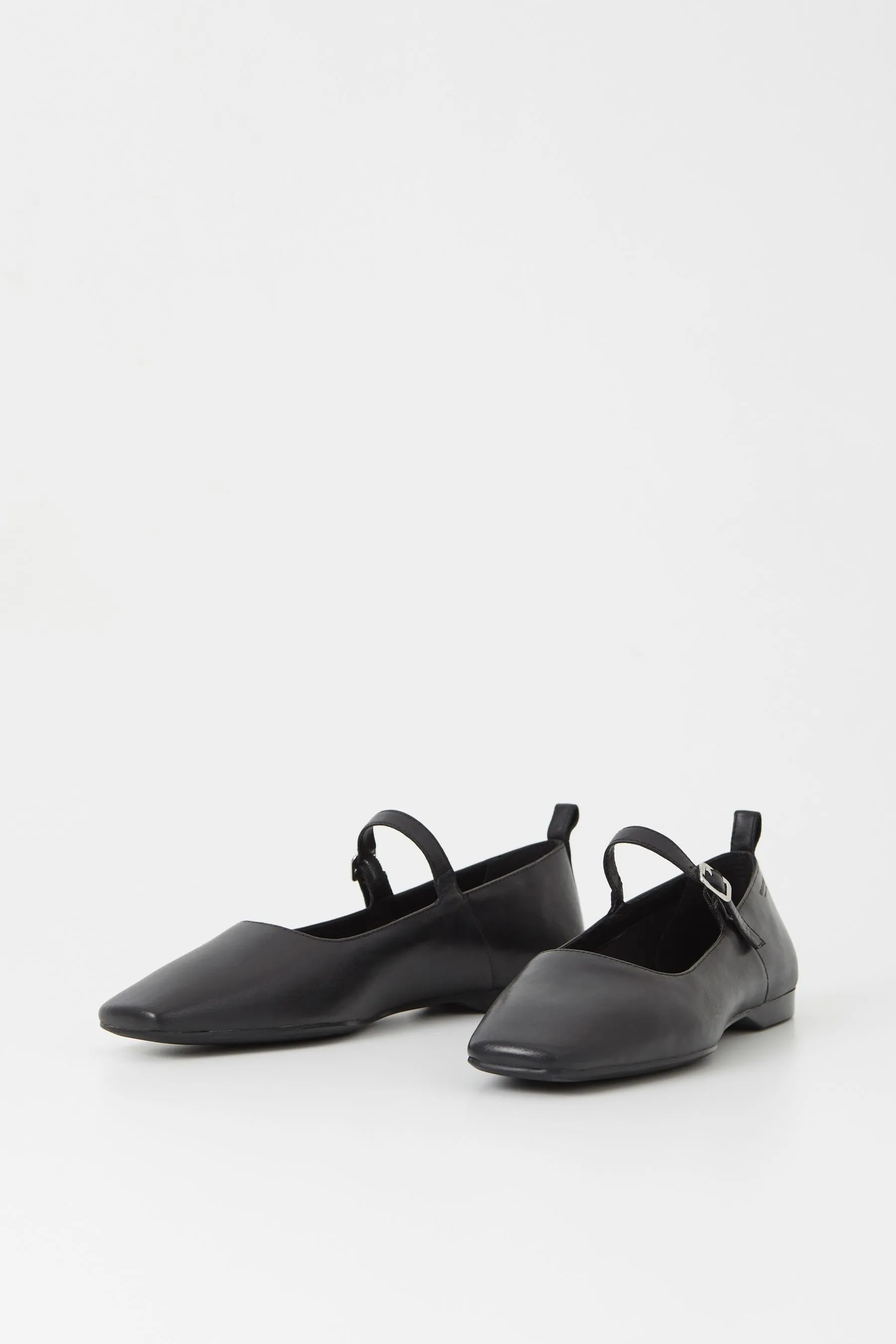 Delia - Nero vagante stile Mary Jane - Scarpe