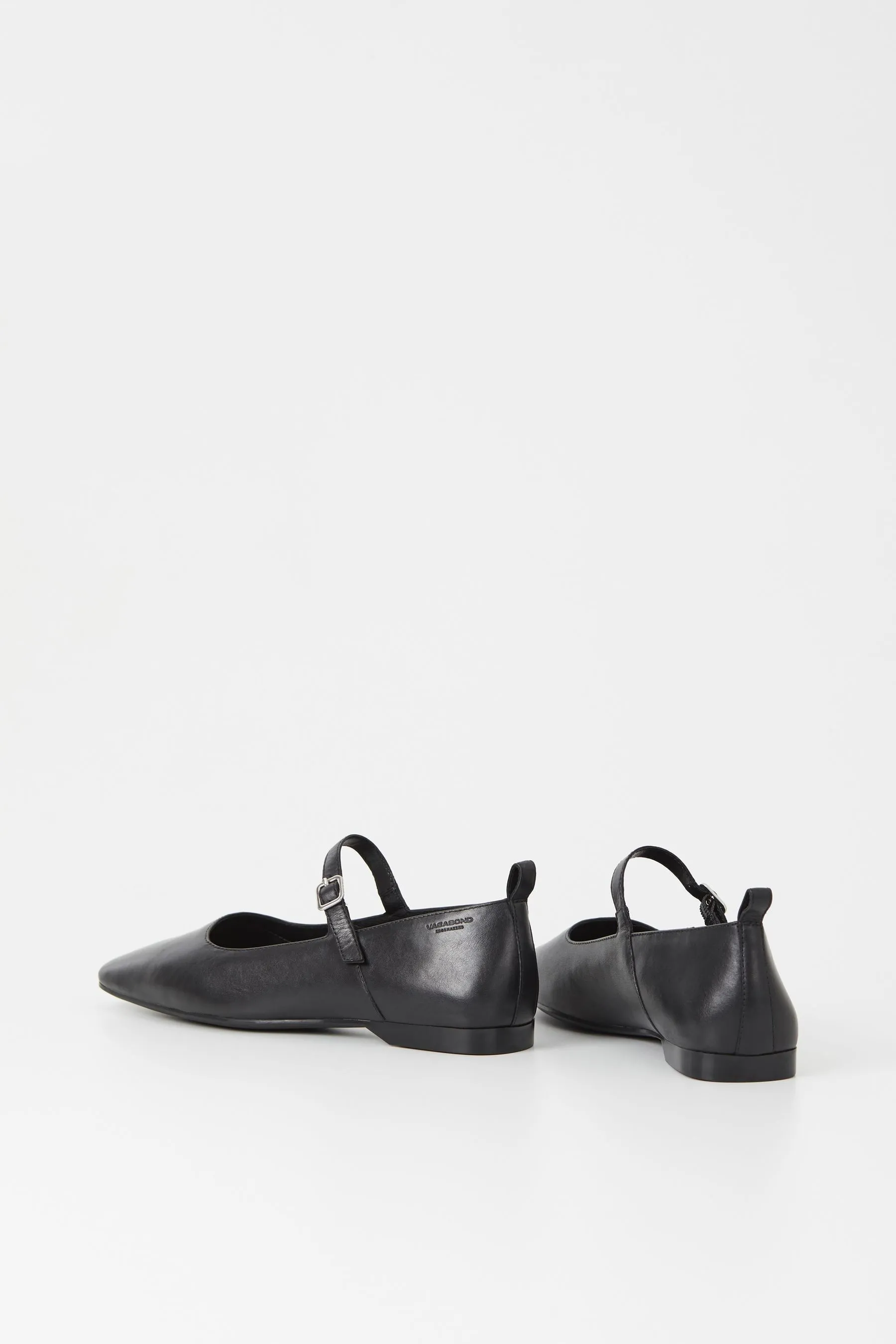 Delia - Nero vagante stile Mary Jane - Scarpe
