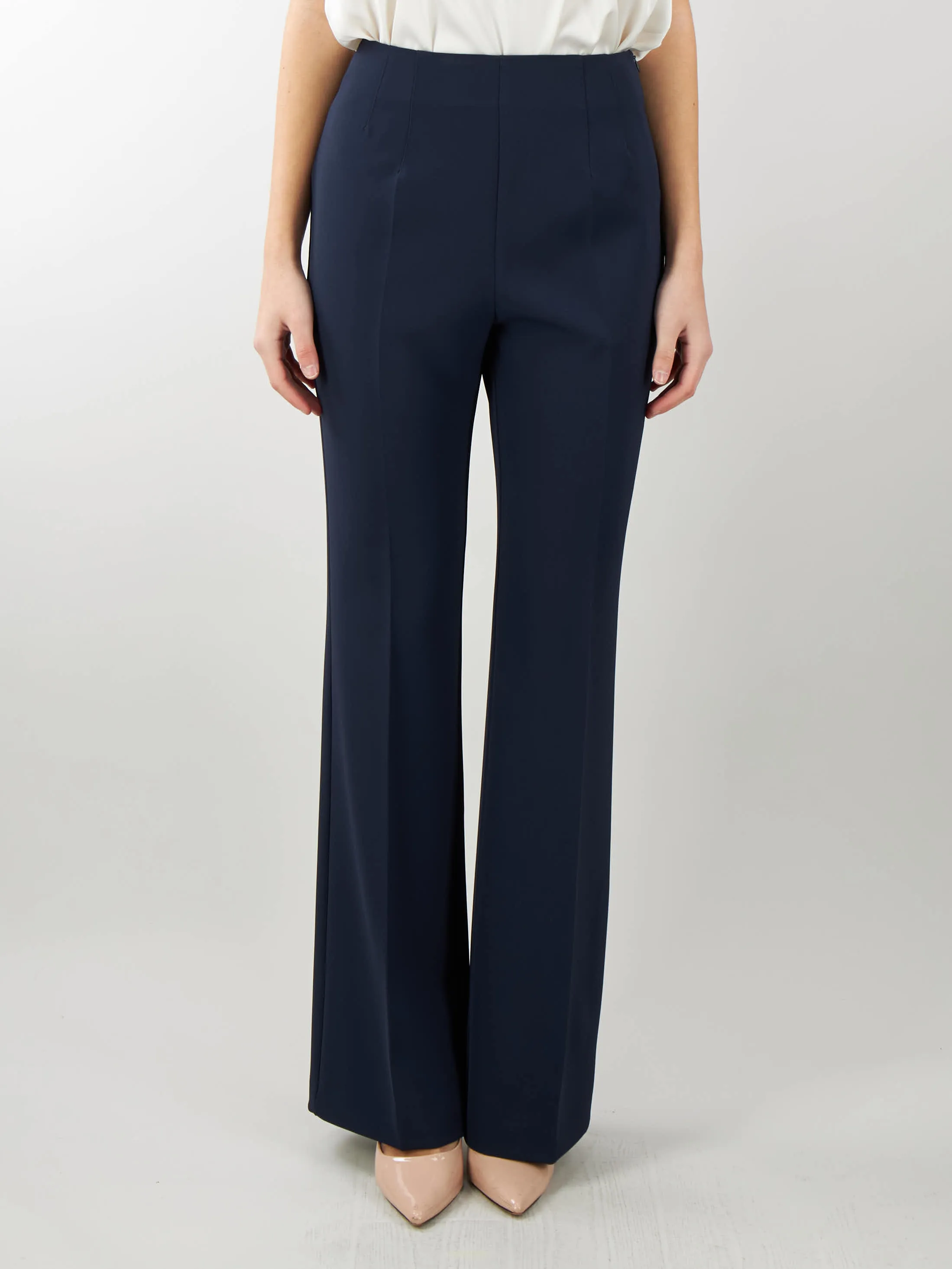 NENETTE Pantalone a zampa in cady Nenette