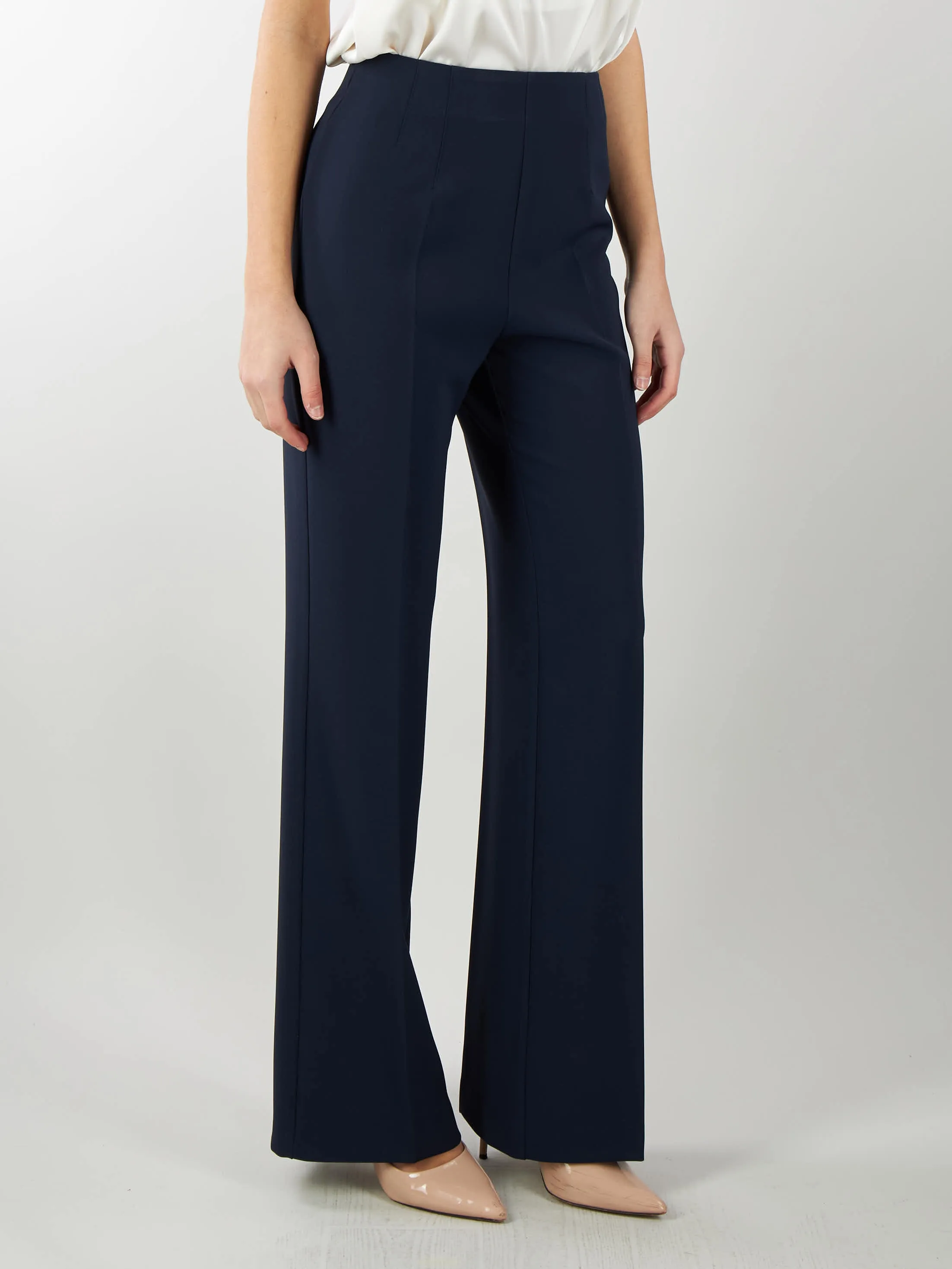 NENETTE Pantalone a zampa in cady Nenette