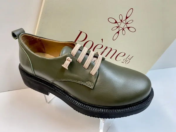 POEME MR01 STRINGATA DONNA IN PELLE VERDE