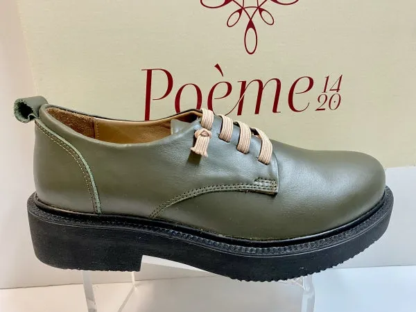 POEME MR01 STRINGATA DONNA IN PELLE VERDE