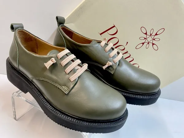 POEME MR01 STRINGATA DONNA IN PELLE VERDE